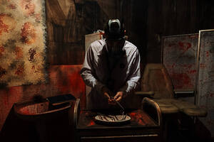 Фотография перформанса Обитель зла от компании Адаптация (Фото 3)