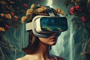 Фотография VR-квеста Виртуальная реальность от компании Чеширский код (Фото 1)